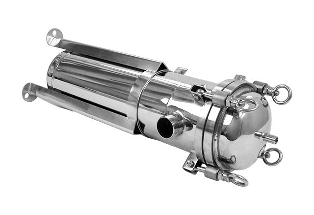 single bag filter housing